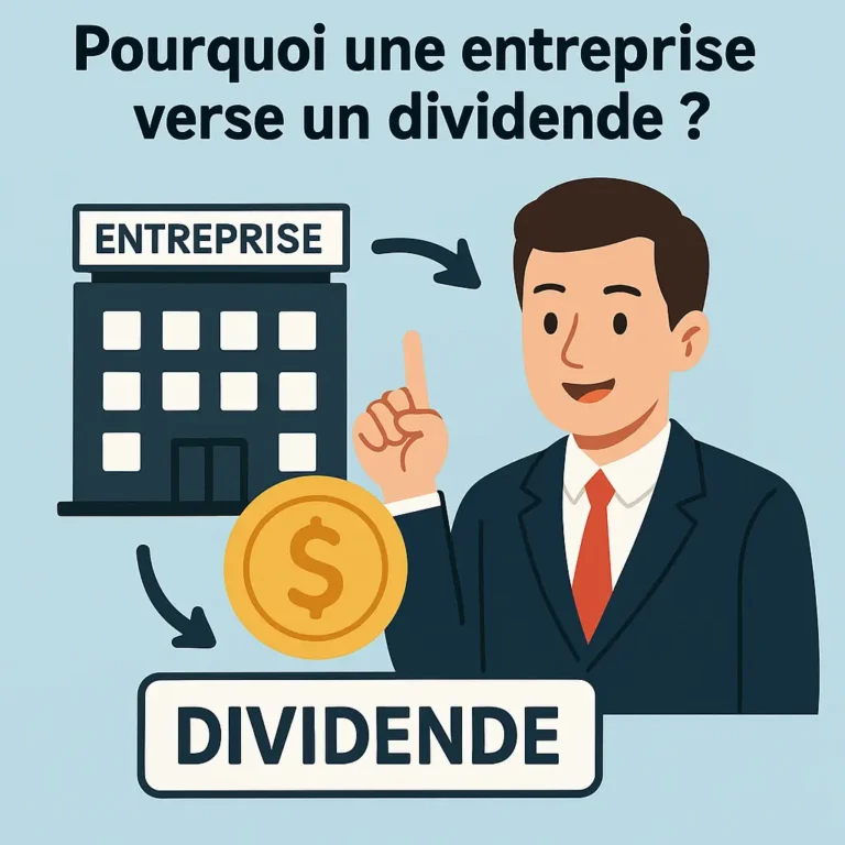 Pourquoi une entreprise verse un dividende ?